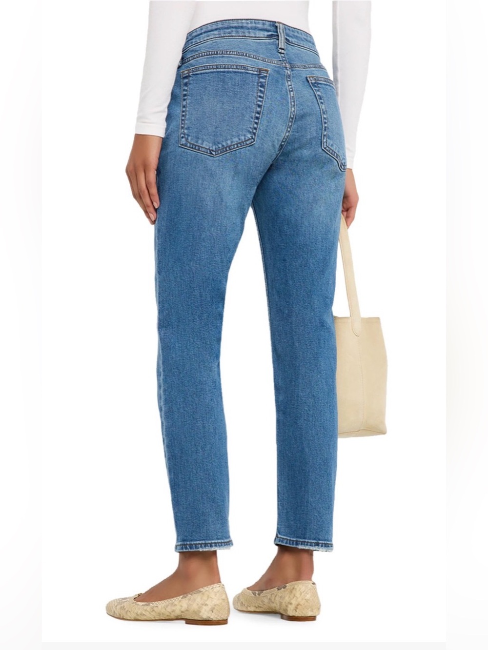 NWT Rag & Bone Dre Low-Rise Stretch Boyfriend Jeans - Julienne; Size 27 - Picture 5 of 16
